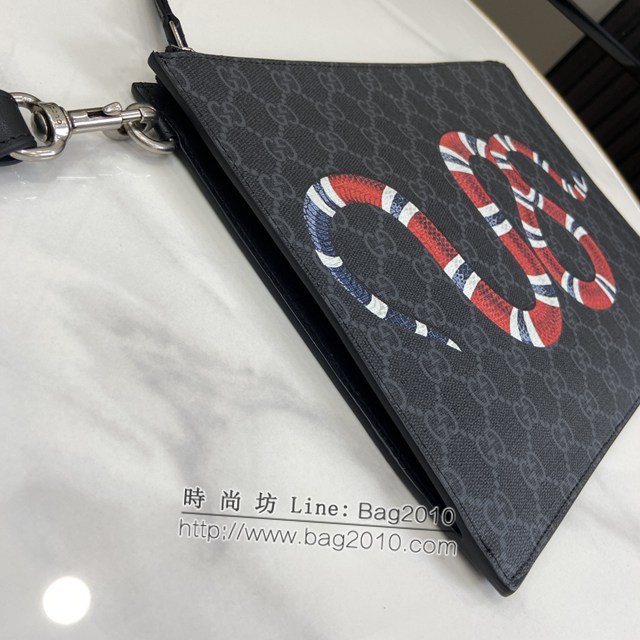 Gucci專櫃古馳最新款Ophidia系列手包男士手拿包 jh2284型號：473904